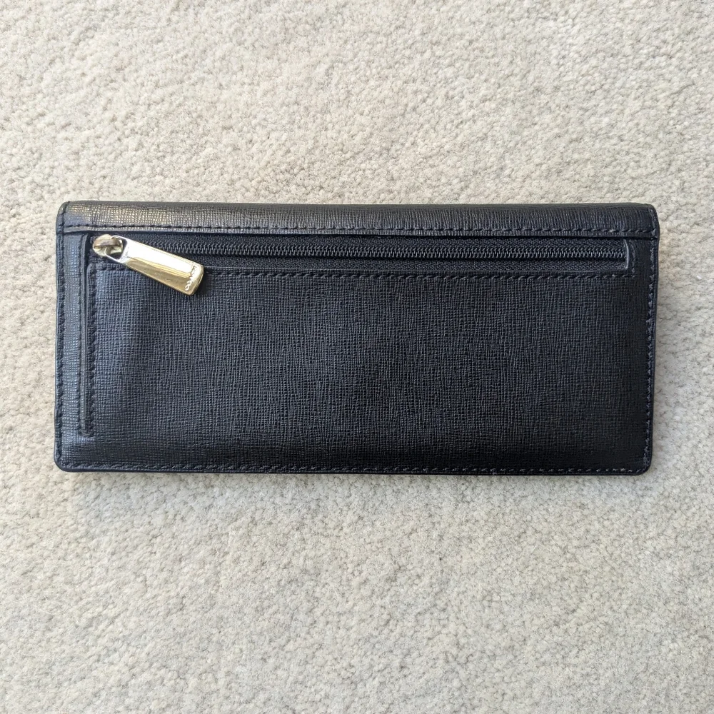 Coach Black Leather Wallet